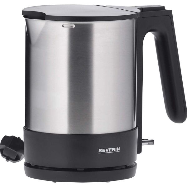 Severin WK3409 Bollitore 1,7L 2200Watt Acciaio Inox/Nero-image