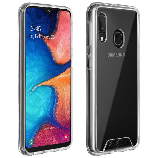 Avizar, Custodia Protettiva Ibrida Cristal Per Samsung Galaxy A20E, Trasparente-image
