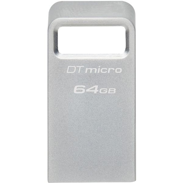 Kingston Technology Datatraveler 64GB Micro 200Mb/S Metal Usb 3.2 Gen 1-image