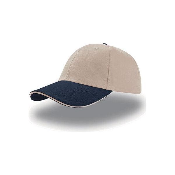 Atlantis | Liberty Sandwich Cap / Berretto / Cappello - Colore: Natural/Navy/Navy - Taglia: One Size-image