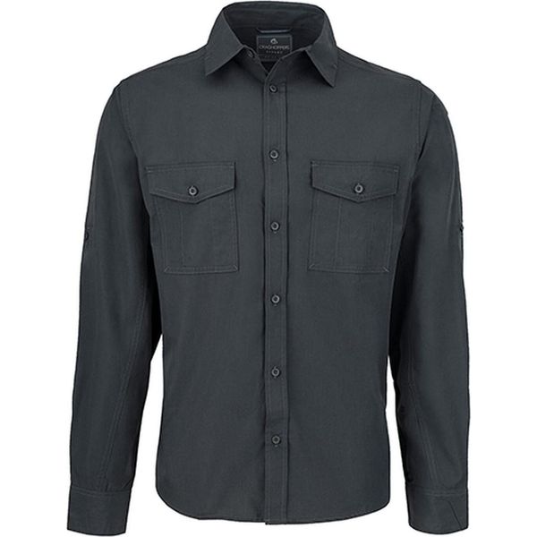Craghoppers Expert CES001 | Expert Kiwi Camicia A Maniche Lunghe - Colore: Nero - Taglia: 3XL-image