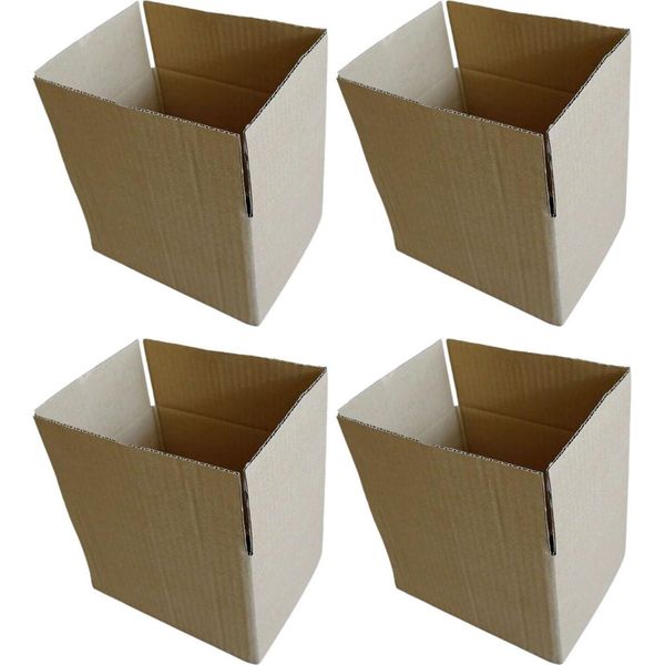 4 Scatole Da Imballaggio 20 X 15 X 11 Cm-image