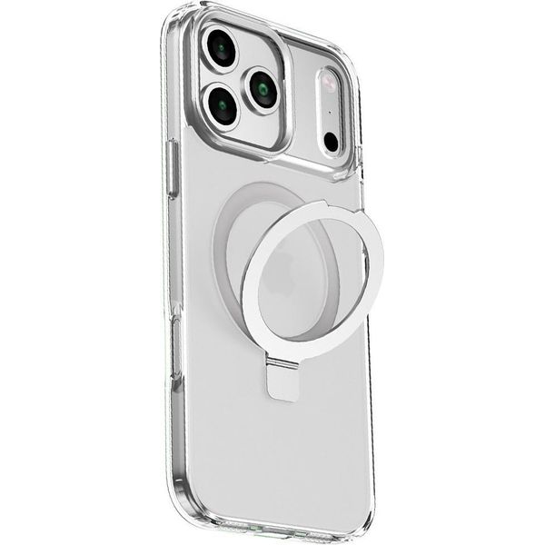 Inf Custodia Argento Per Iphone 17 Pro Max - Magnetica, Cavalletto, Antiurto-image