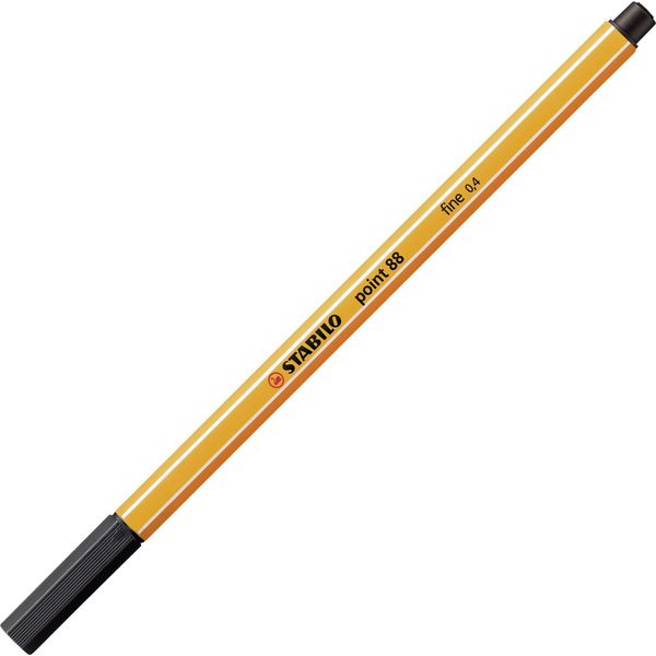 Stabilo Point 88 Penna Tecnica Nero, Blu, Verde, Lillà, Rosso, Viola 6 Pz-image