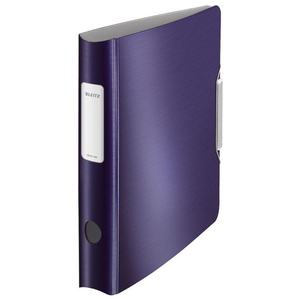 Leitz 1109-00-69 1109 Active Style Cartella A4 - 60 Mm, Blu Titanio-image