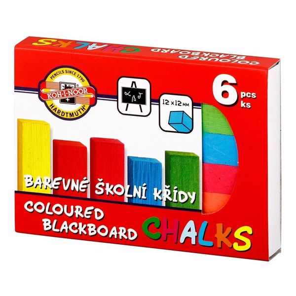 Gesso Quadrato 6 Colori Koh-I-Noor-image