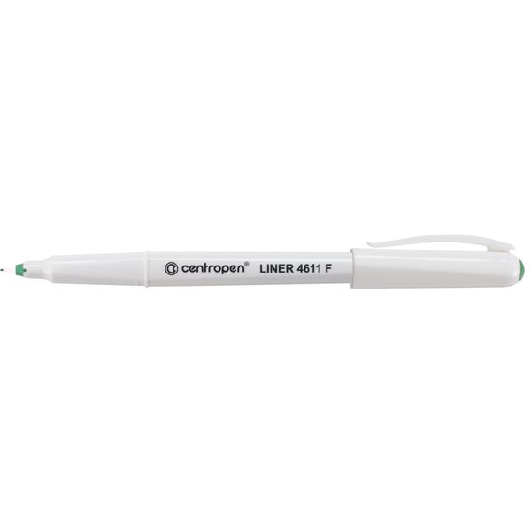 Centropen Liner 4611 0,3 Mm Punta Fine In Plastica, Prezzo Per 1 Pz. Verde-image