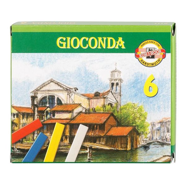 Gessetti Koh-I-Noor (Pastelli) Per L'arte Ad Olio Gioconda Set Da 6-image