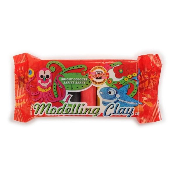 KOH-I-NOOR Set Di Argilla Da Modellare Argilla Da Modellare Per Bambini 100 G-image