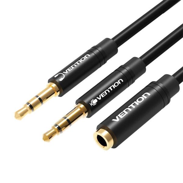 Cavo Audio 2X Spina Da 3,5 Mm A Presa Da 3,5 Mm 0,3 M-image