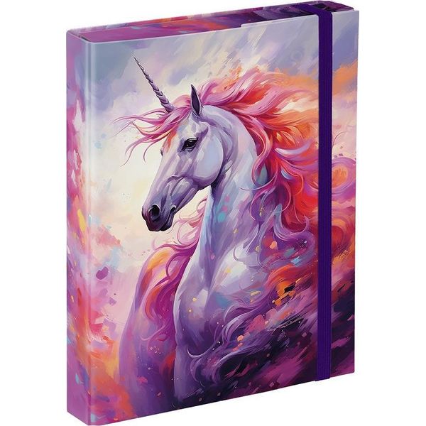 Baagl Schede Per Quaderni Scolastici A5 Unicorn Kingdom-image