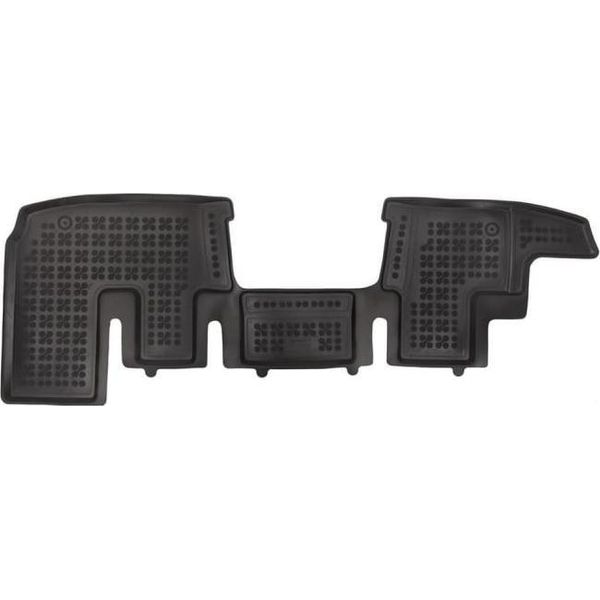 Tappetini In Gomma Per Auto Rezaw-Plast Renault Trafic 2021- (Ii. Fila, 3 Posti A Sedere, Riscaldamento)-image