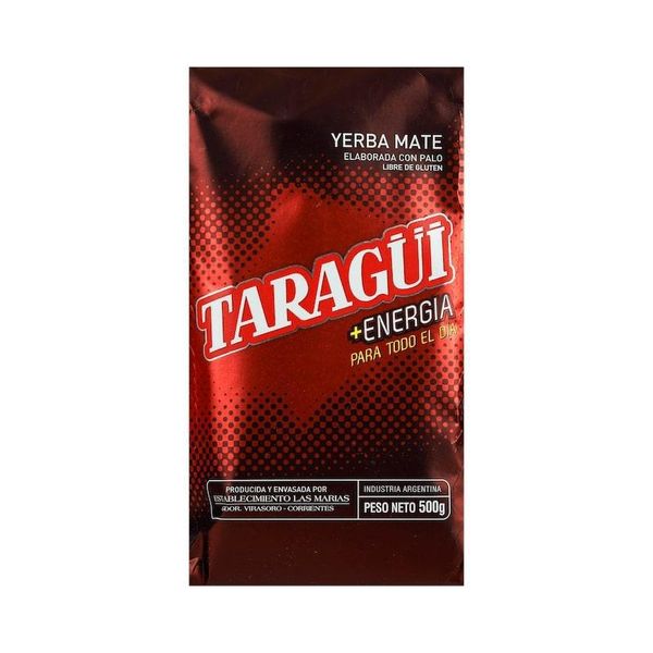 Taragui Mate Tea Energia 500G | Tè Mate Dall'argentina | Bevanda Energetica-image