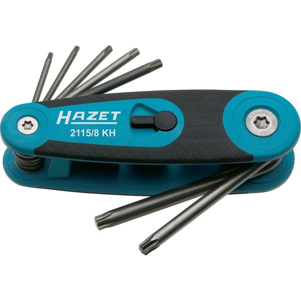 Hazet Star Socket Allen Key Set T 9, T 10, T 15, T 20, T 25, T 27, T 30, T 40 8-Piece-image