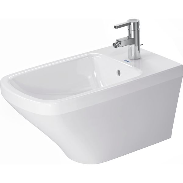 Duravit Bidet Mural Durastyle 62Cm Avec Trop-Plein, Avec Plage De Robinetterie, 1 Trou Pour Robinetterie, 22861500001, 22861500001-image