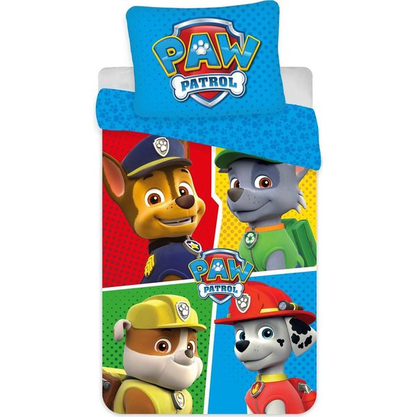 Biancheria Da Letto 100X135 Cotone Paw Patrol Psi Patrol Chase-image