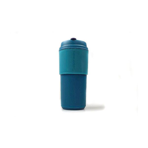 Tupperware To Go Mug 490 Ml Turchese-Blu Tazza Termica Per Caffè-image