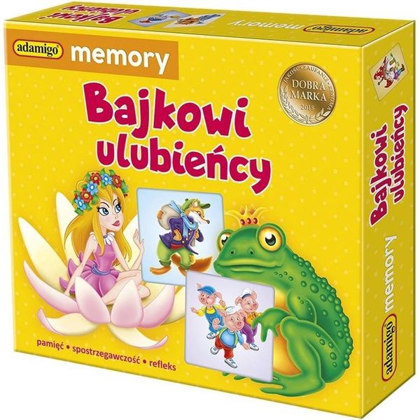 Adamigo I Preferiti Delle Fiabe Gioco Di Memoria Adamigo 07356-image