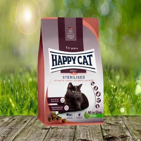 Happy Cat Adult Sterilised Atlantic Salmon 10Kg-image