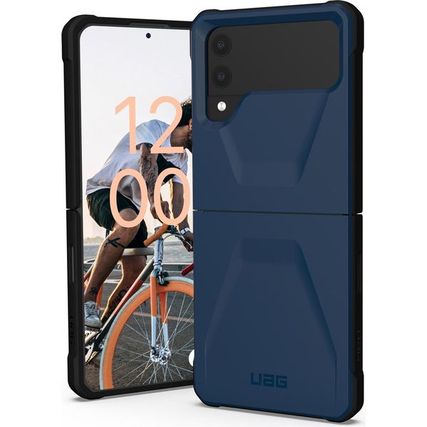 Samsung Galaxy Z Flip 4 Cover - Plastica - Custodia Rigida Uag, Backcover - Blu-image