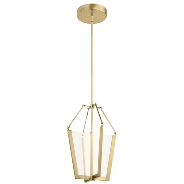 Elstead Calters Led Lampada A Sospensione 50Cm Oro Champagne-image