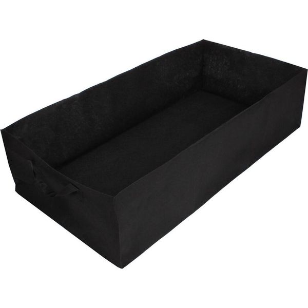 Merco Box Grow Bag 120 Textile Planter Nero Confezione Da 1-image