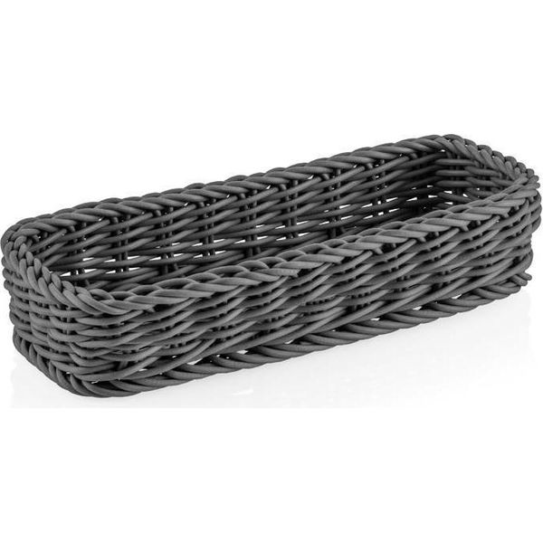 Cestino Per Posate Weaver Pro System, 27 X 10 X 5 Cm, Grigio, Polipropilene, Senza Bpa-image