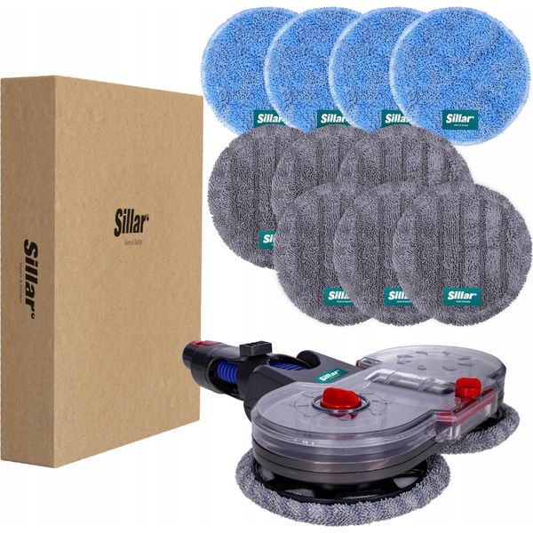 10X Salviette, Accessori Per Mop, Spazzola Per Mop Per Dyson V7, V8, V10, V11, V15-image