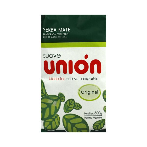 Tè Union Mate Tradicional Suave 500G | Tè Mate Dall'argentina | Bevanda Energetica-image