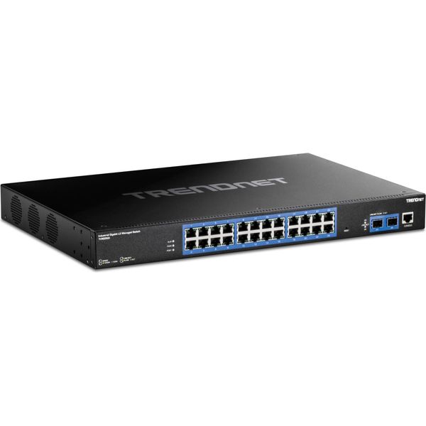 Trendnet Ti-Rg262I Trendnet 26-Port Industrial Gigabit L2 Managed Rm Switch-image