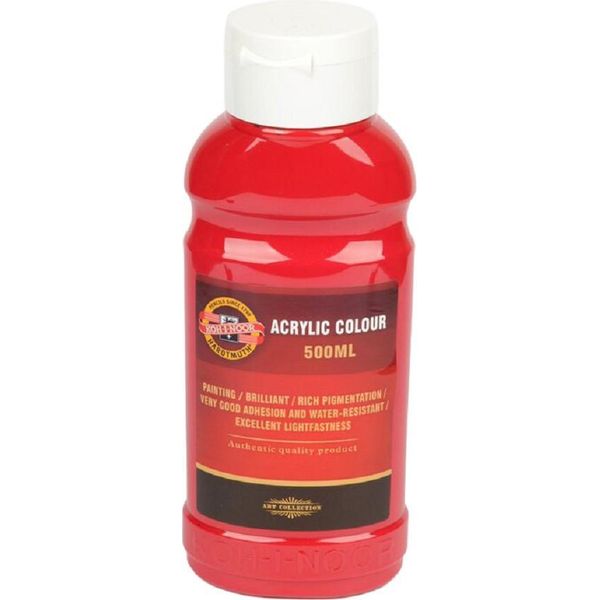 KOH-I-NOOR 0162731051LP Vernice Acrilica 310 Rosso Scuro 500 Ml 1 Pz-image