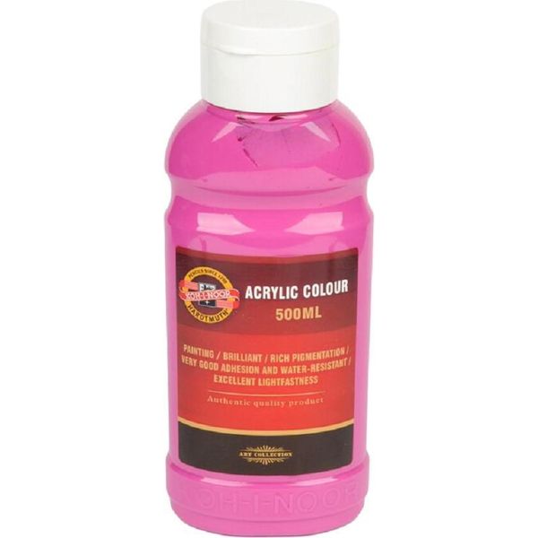 KOH-I-NOOR 0162731551LP Vernice Acrilica 315 Magenta 500 Ml 1 Pz-image
