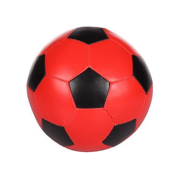 Pallone Da Calcio Morbido Rosso-image
