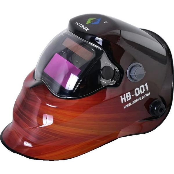 Casco Per Saldatura, Auto-Oscurante, Ampio Campo Visivo, HB002-image