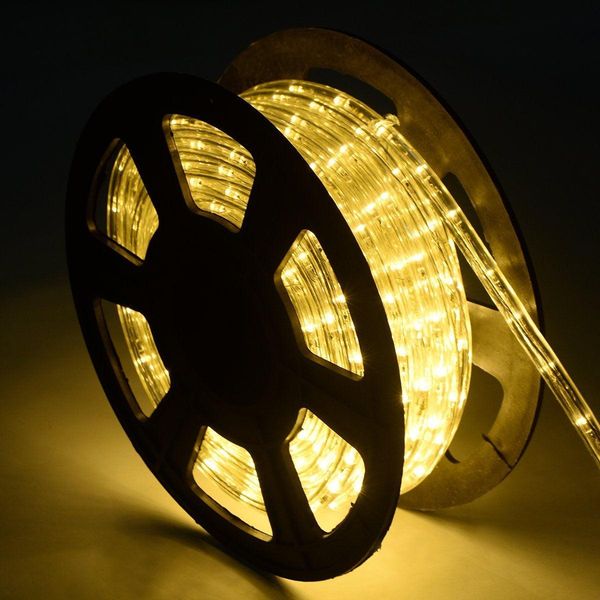 Illuminazione Natalizia Corda Luminosa Da 20 M Catena Luminosa Per Esterni Ed Interni Con 720 Led Bianco Caldo-image