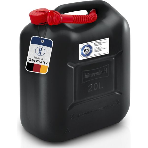 Tanica Per Carburante Tanica Per Benzina Da 20 Litri, Tanica Per Gasolio Nera-image