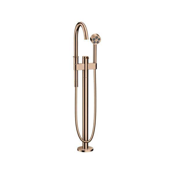 Hansgrohe Wannen-Einhebelmischer Axor One Ausl. 220Mm, Bodensteh., Pol. Red Gold (48440300)-image