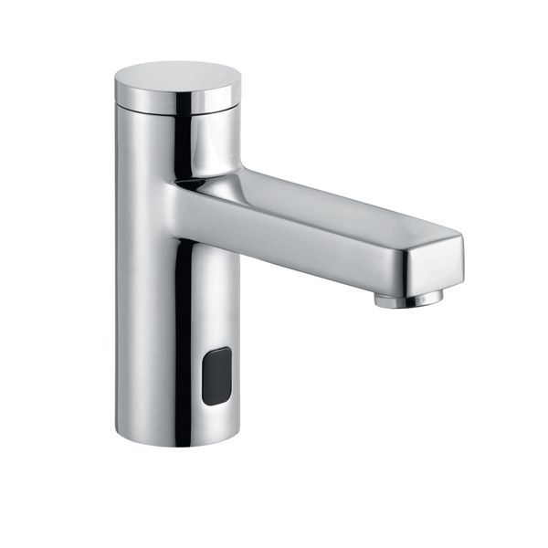 Kludi Zenta Sl E Robinetterie De Lavabo éLectronique, Hauteur De Bec 75Mm, Alimentation Par Pile, Chrome, 3810205, 3810205-image