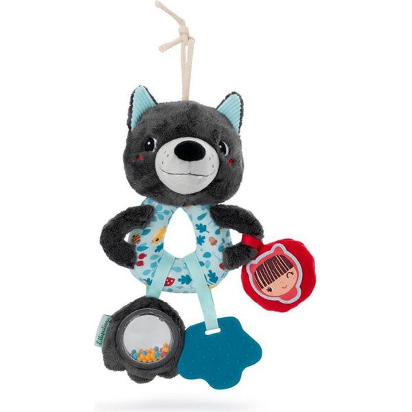 Anelli Multiattività Lilliputiens Louis - Giocattolo Per Bambini Con Sonaglio Da Afferrare-image