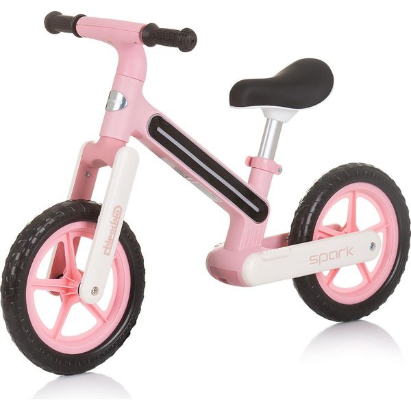 Chipolino Balance Bike 2 Ruote Spark Loopfiets Met Lichteffect 12 Pollici Junior Pink-image