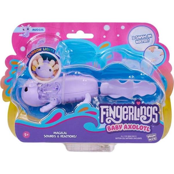 Fingerlings Axolotl Giocattolo Interattivo Scatola Di Cartone Colorata-image