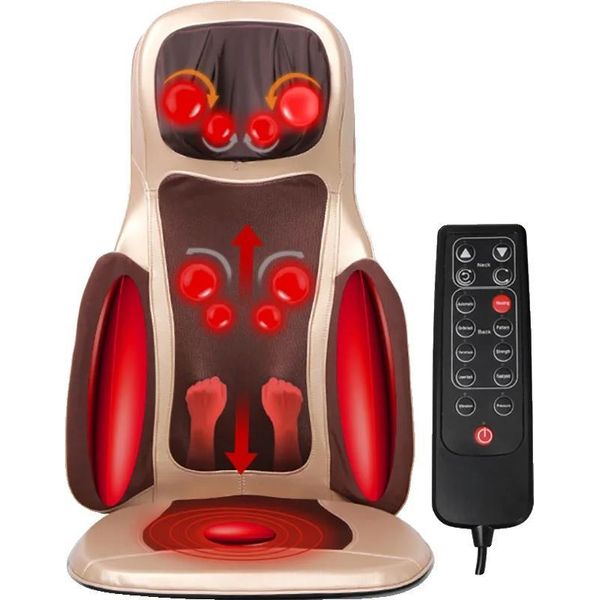 Coprisedile Massaggiante, Massaggio Shiatsu Profondo, Funzione Di Riscaldamento, Beige-image