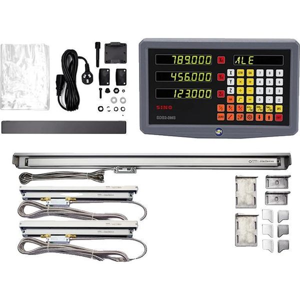 Display Digitale, Compatibilità A 3 Assi, Risoluzione Ad Alta Precisione, DRO-KA300-KA500-KA50-image