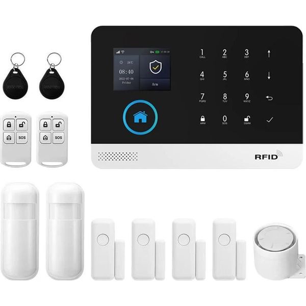Sistema Di Allarme, Connettività Wireless, Compatibilità Smart Home, Kit Wlan 4G C, Spina Ue-image