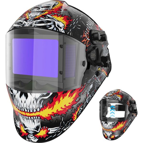 Casco Per Saldatura, Auto-Oscurante, Ampio Campo Visivo, B-image