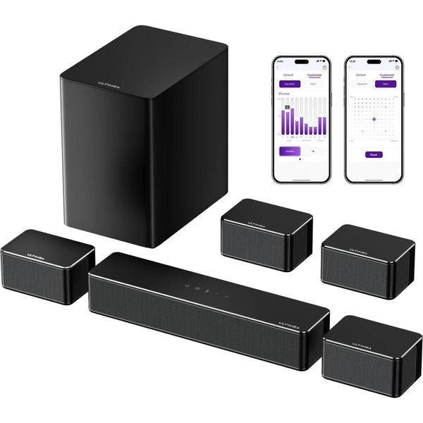Soundbar, 71 Audio Surround, Subwoofer Wireless, Poseidon D70, Spina Ue-image