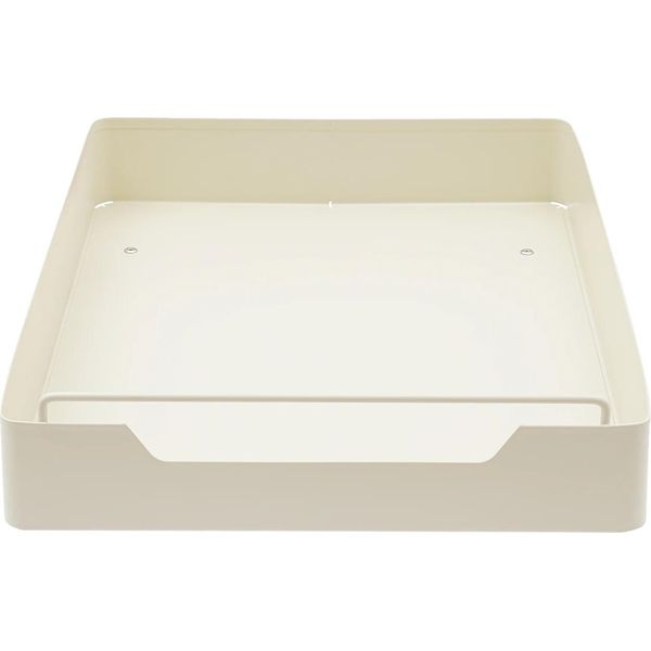 Organizzatore Per Armadi Estraibili, Ferro Da Stiro, 43 Cm X 30 Cm X 7 Cm, Portata 25 Kg, Bianco, Non Richiede Montaggio-image