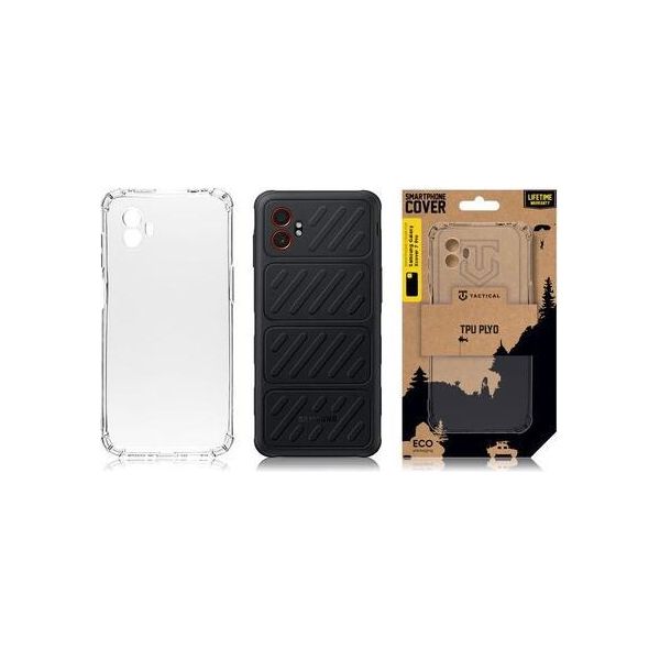 Copertura Posteriore Tattica Tpu Plyo Galaxy Xcover 7 Pro Trasparente-image
