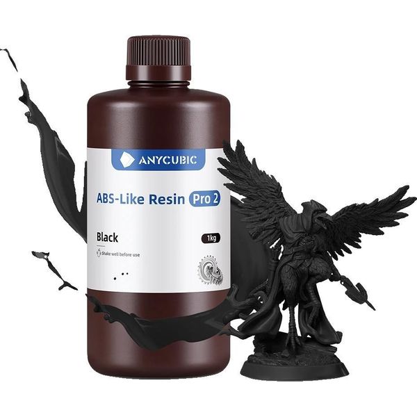 Resina 3D, Alta Precisione, Rapida Polimerizzazione Uv, 10KG Nero-image