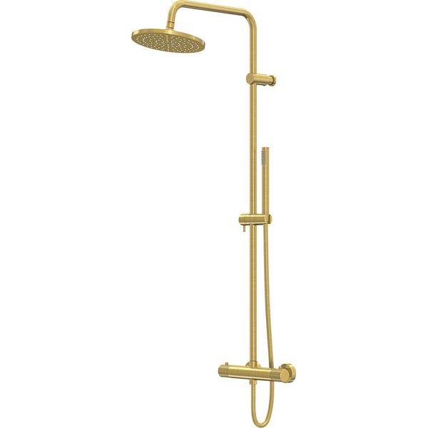 Steinberg SéRie 171 SystèMe De Douche, Set Complet Avec Thermostat, Douche De TêTe Et Douchette à Main, 1712721BG, 1712721BG-image